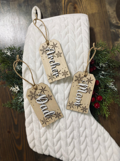 Custom Stocking Tag