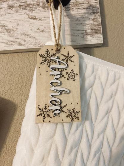 Custom Stocking Tag